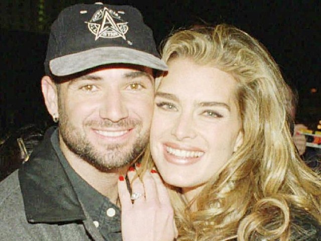 Brooke Shields And Andre Agassi Brooke Shields Andre Agassi Tennis