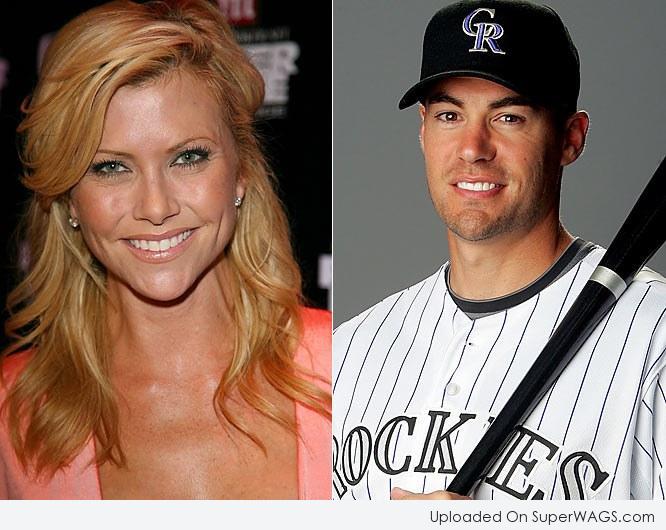 Lisa Dergan and Scott Podsednik  Super WAGS - Hottest Wives and