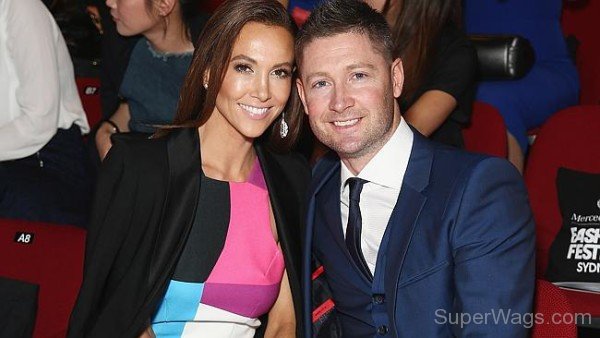 Kyly Clarke And Michael Clarke Attend Australian Style Show