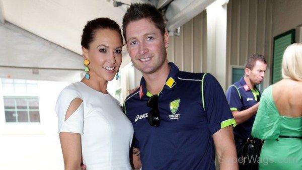 Michael Clarke With Wife Kyly