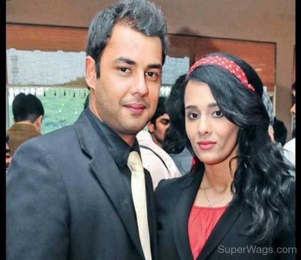 Stuart Binny With His Wife Mayanti Langer