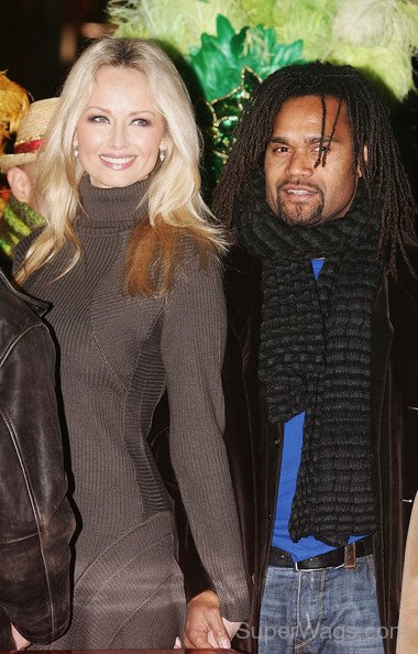 Adriana Karembeu With Football Player Christian Karembeu