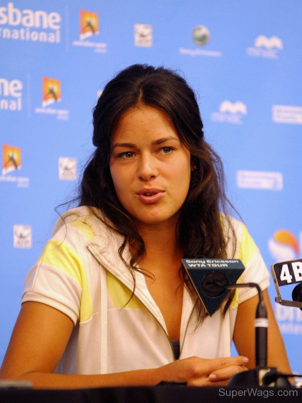 Ana Ivanovic On Mic