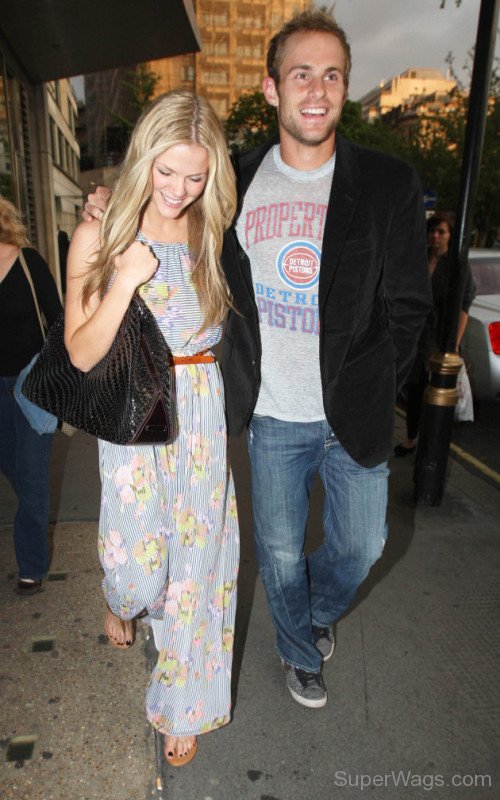 Andy Roddick with his Wife Brooklyn Decker