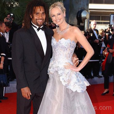 Christian Karembeu And Adriana Karembeu