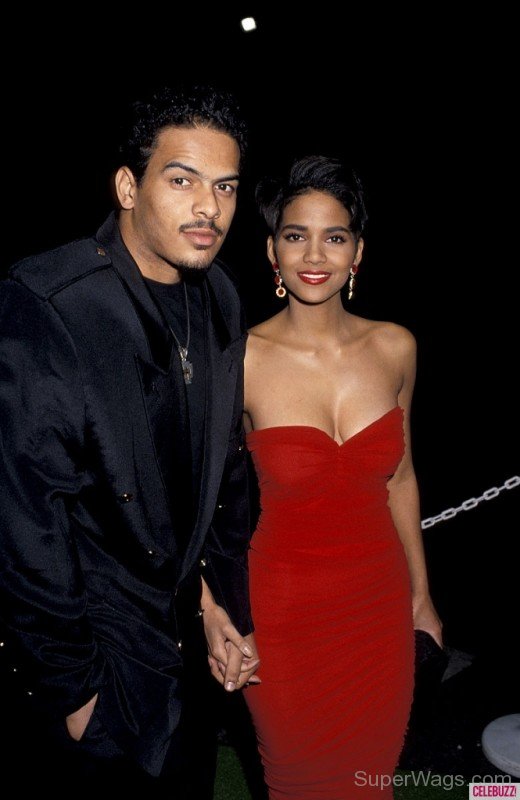 Halle Berry With His Ex-Husband