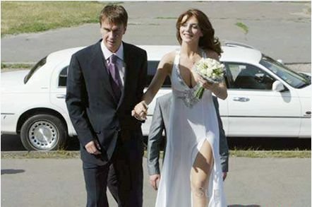 Valentin Belkevich With Ex-Wife Anna Sedokova