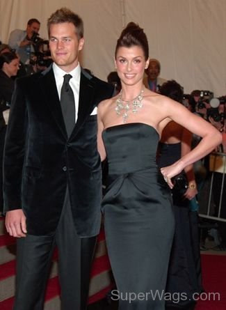 Bridget Moynahan With Ex-Boyfriend Tom Brady Image