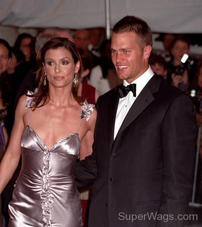 Bridget Moynahan With Ex-Boyfriend Tom Brady In Party