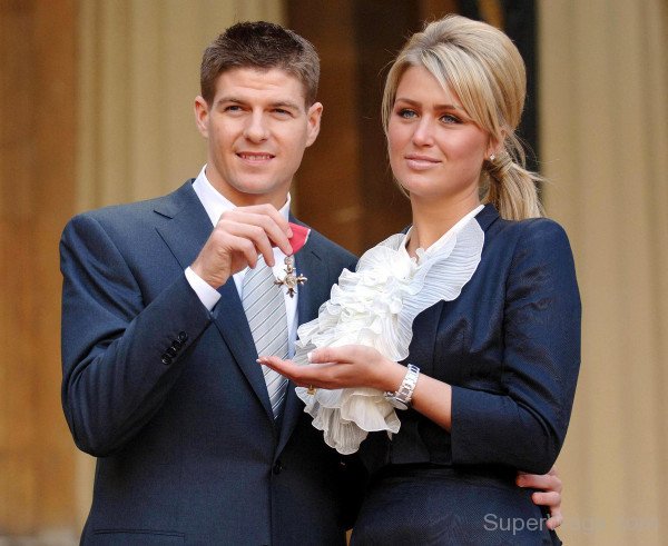 Alex Curran With Steven Gerrard