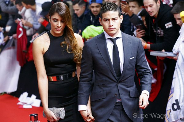 Daniela Ospina With Her Husband