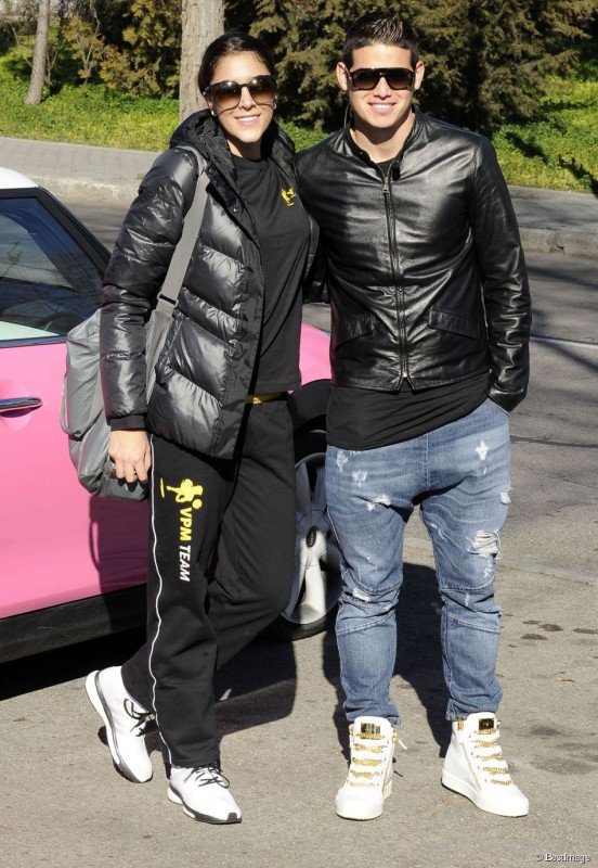 Daniela With James Rodríguez