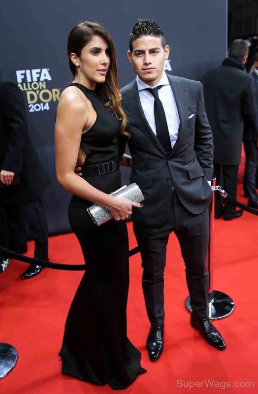 Daniela Ospina With James Rodriguez