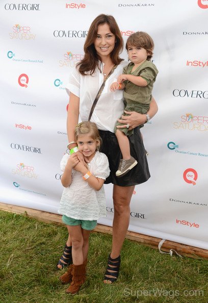 Ingrid Vandebosch With Children