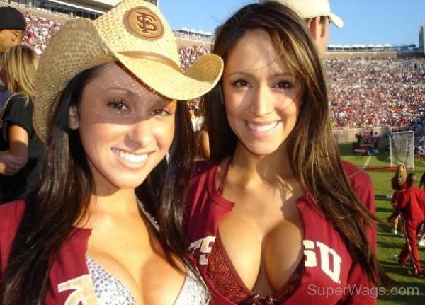 Jenn Sterger With Her Friend