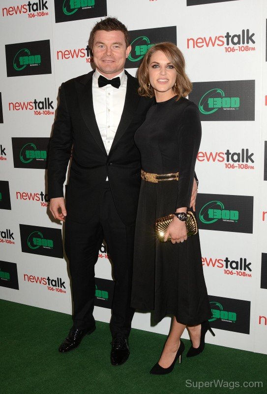 Amy With Brian O'Driscoll