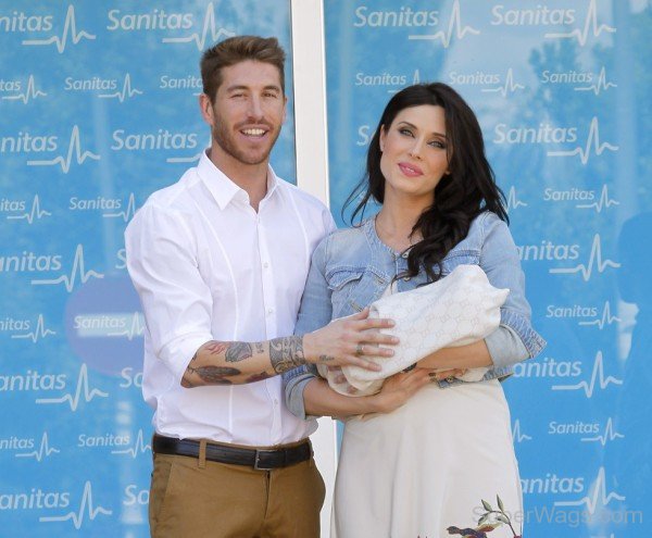 Pilar Rubio With Her Husband