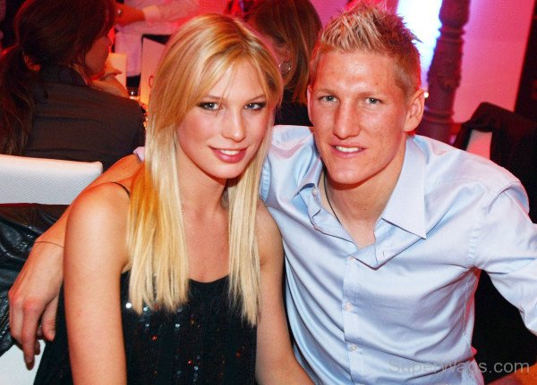 Sarah Brandner With Bastian Schweinsteiger