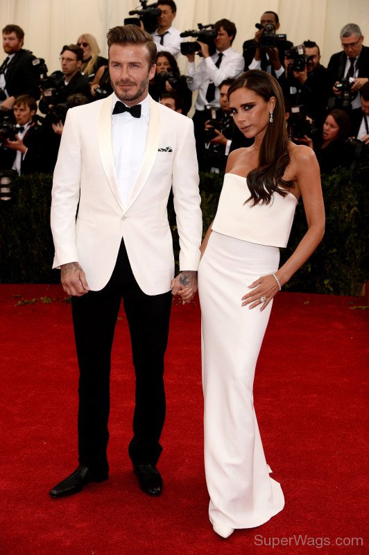 Victoria With David Beckham