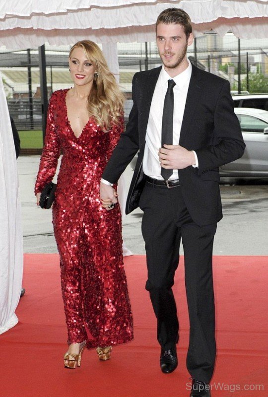 Edurne  And David De Gea