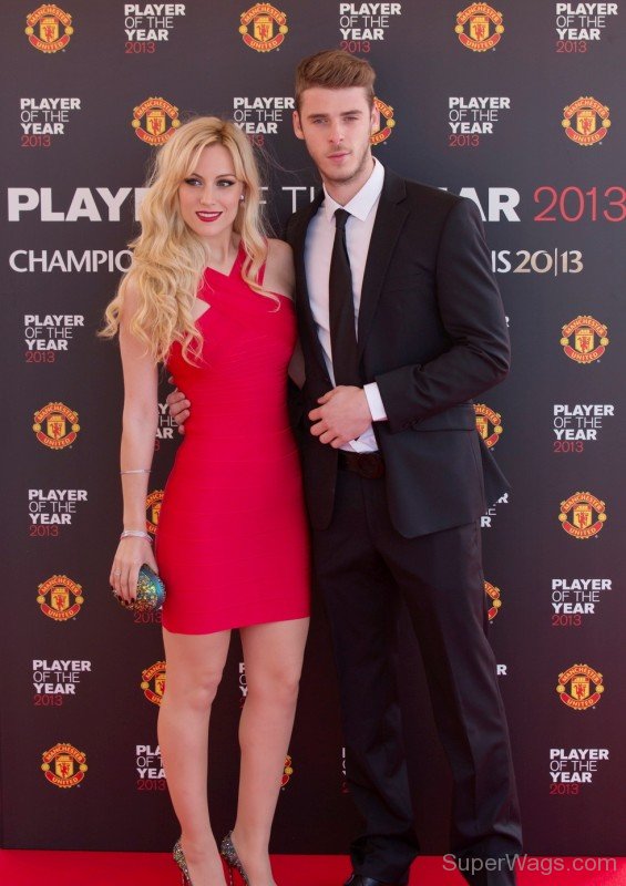 Edurne With David De Gea