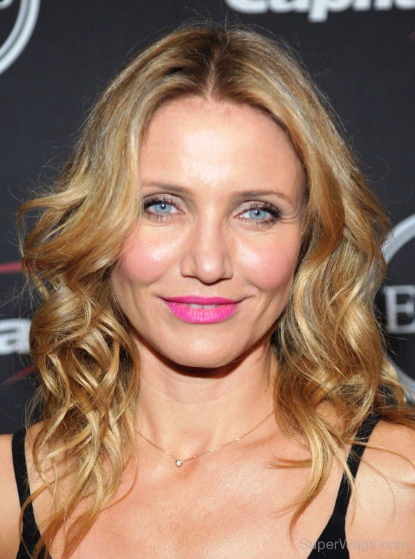 Cameron Diaz Pink Lips