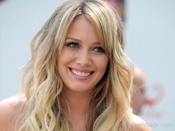 Hilary Duff Smiling