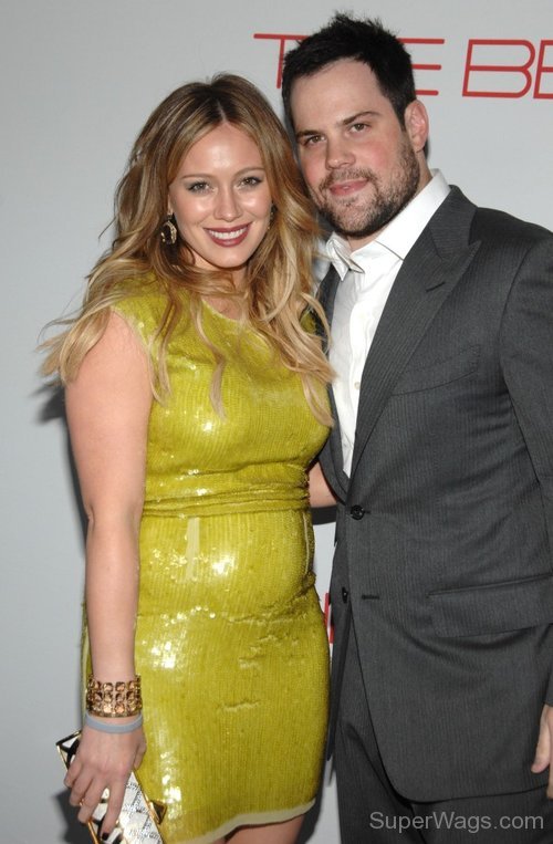 Hilary Duff With Her Husband-Sw12341