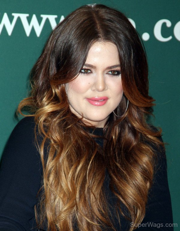 Khloe Kardashian Pink Lips