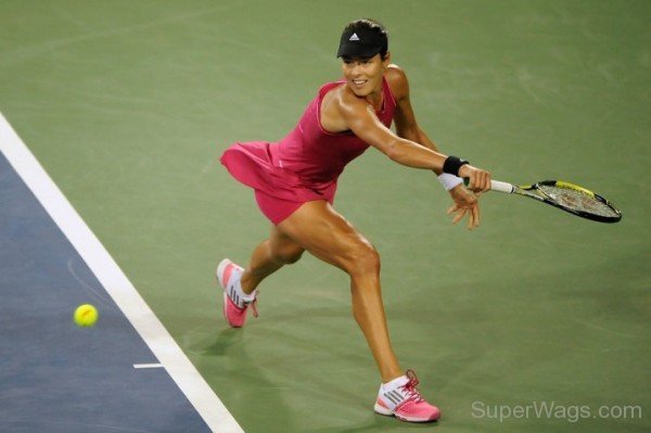 Ana Ivanovic Playing Tennis