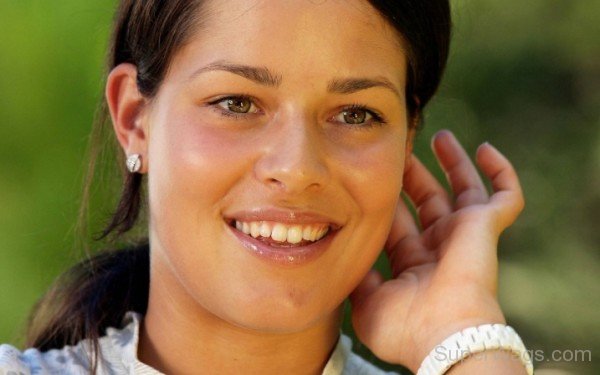 Ana Ivanovic Smiling Face