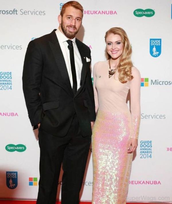 Camilla Kerslake And Chris Robshaw