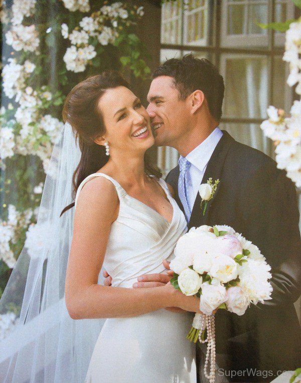 Honor Carter With Her Husband Dan Carter