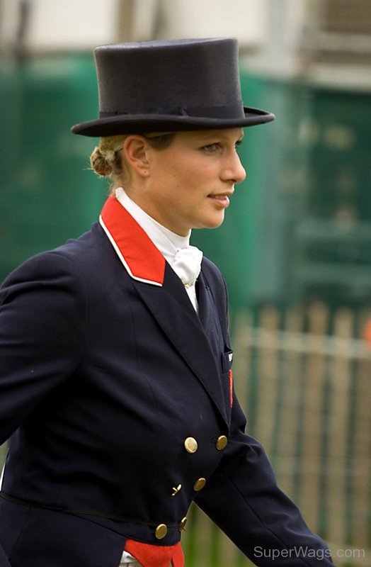 Zara Phillips Wearing Hat