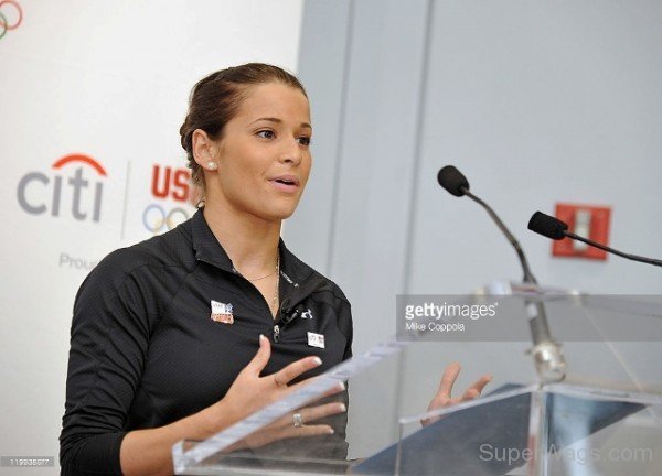 Alicia Sacramone Addresing 