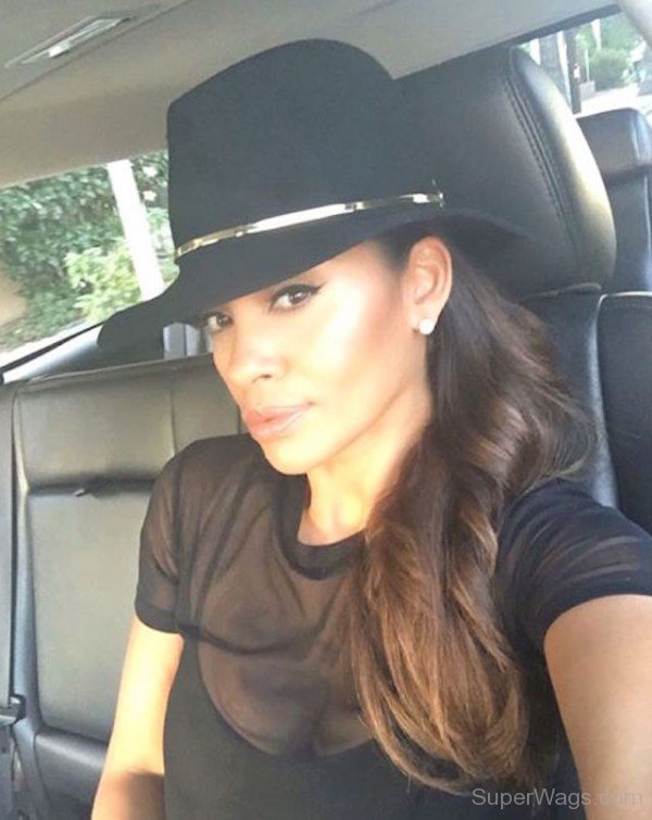 Evelyn Lozada Wearing Black Hat