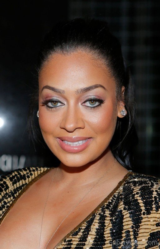 La La Anthony Closeup