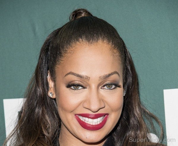 La La Anthony Red Lips