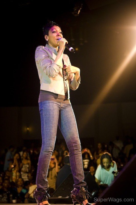 Monica Performing