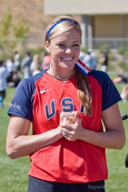 Jennie Finch Cute Smile-SW114