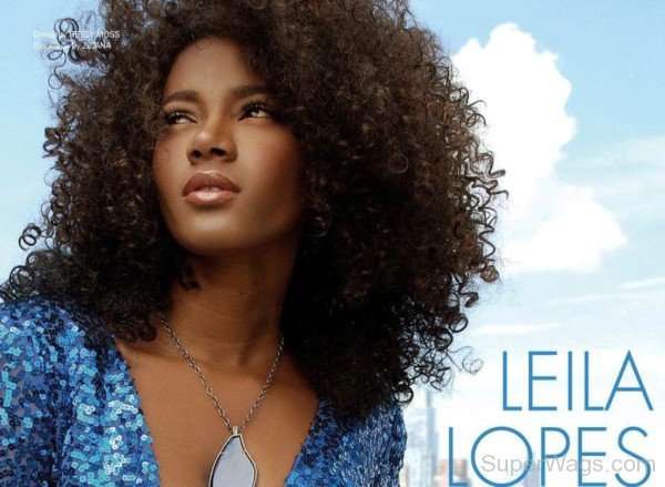 Leila Lopes Afro Hairstyle-Sw1039