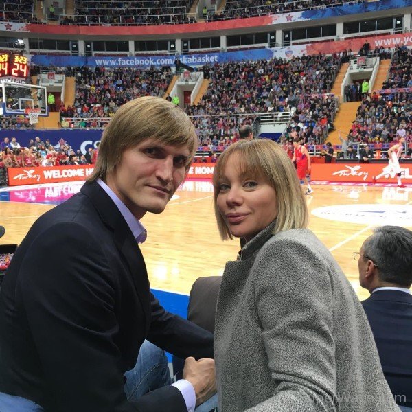 Masha Kirilenko With Her Husband-Sw118