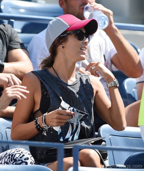 Bec Hewitt Wearing Cap-SW137