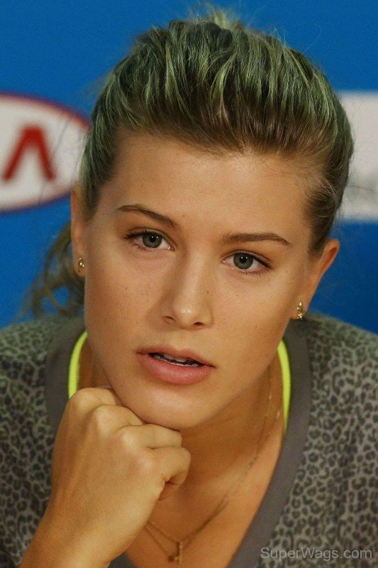 Eugenie Bouchard Closeup 7-SW1028