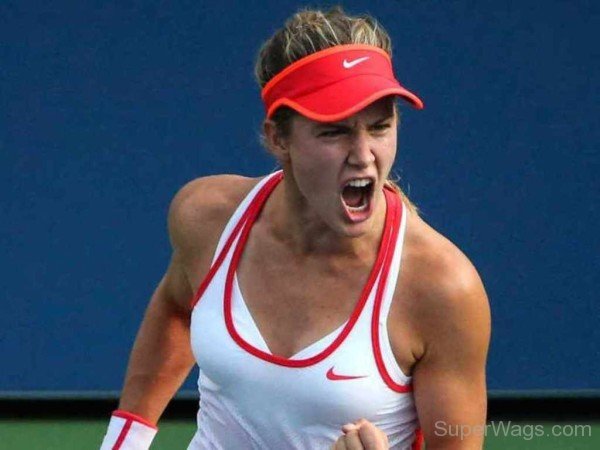 Eugenie Bouchard Shouting 2-SW1065