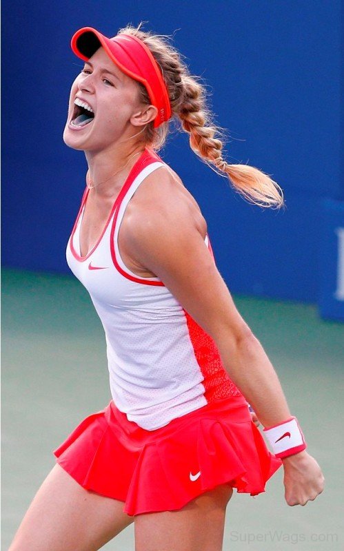 Eugenie Bouchard Shouting-SW1066