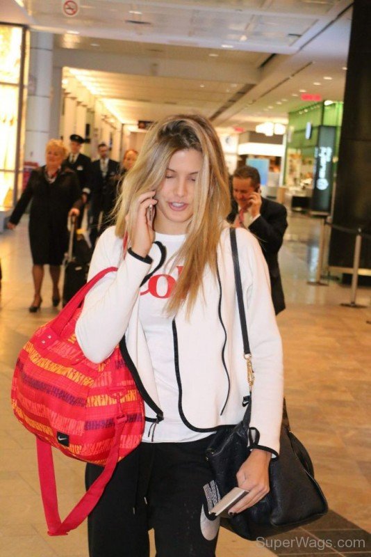 Eugenie Bouchard Wearing White Jacket-SW1085