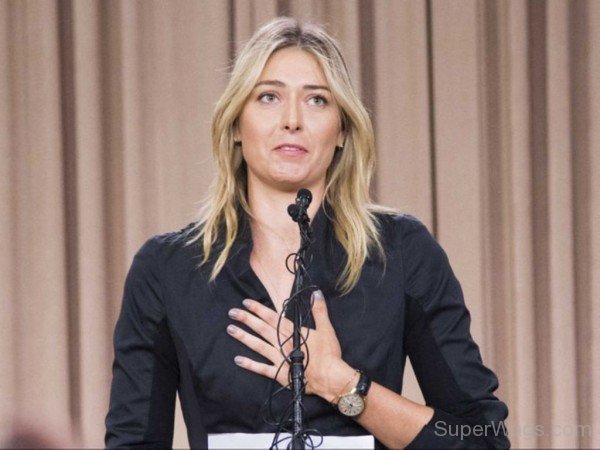 Maria Sharapova Addressing 4-SW4047