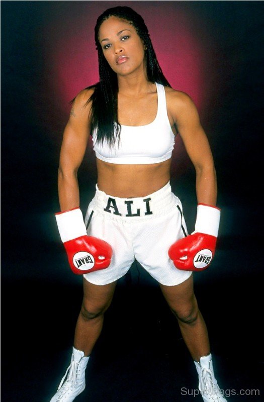 Boxer Laila Ali