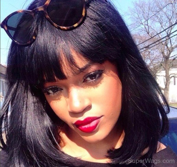 Robyn Rihanna Red Lips-SW1083